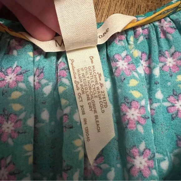 Matilda Jane Age of Aquarius Brilliant Daydream Smocked Midi Dress S Milkmaid - Picture 5 of 8